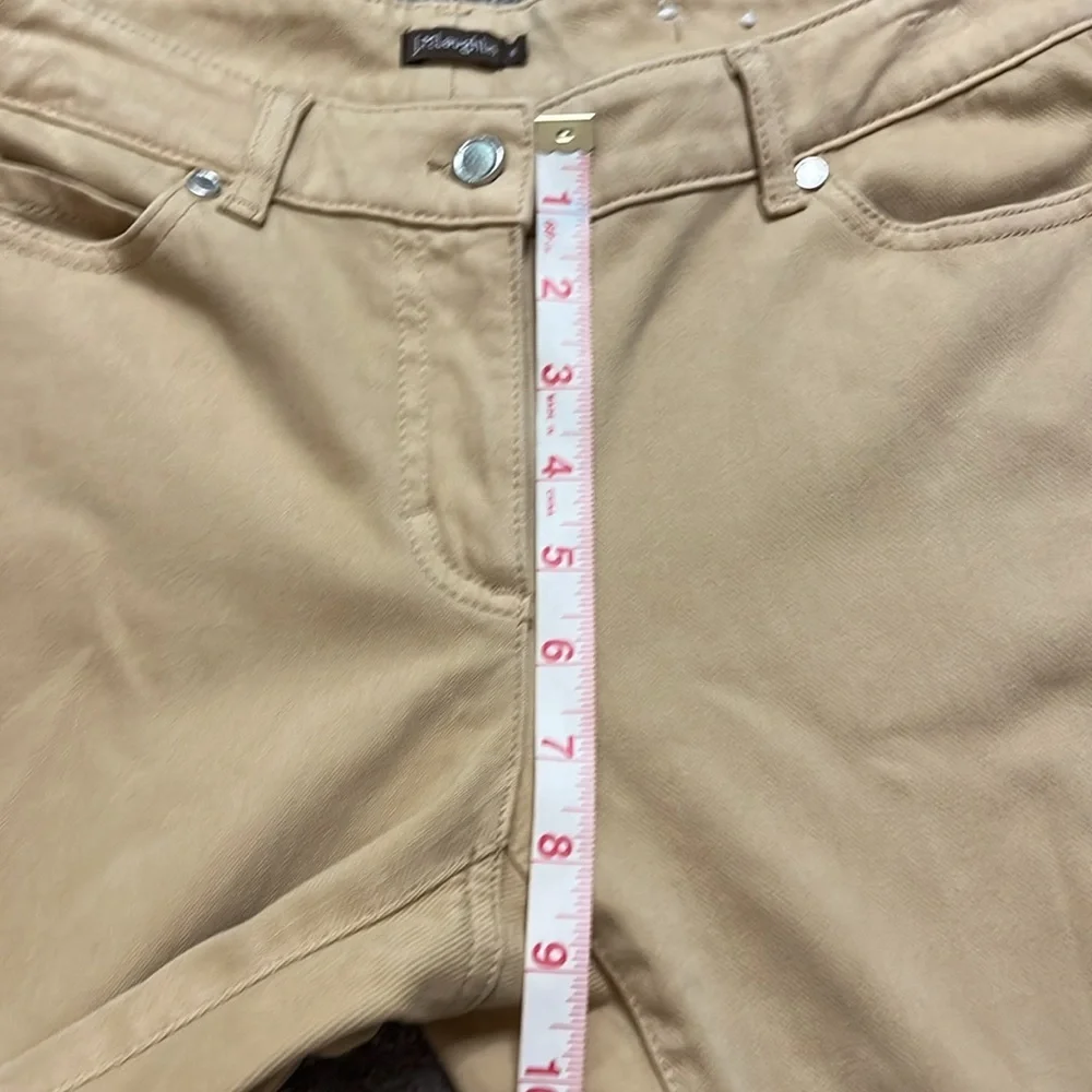 J. McGlaughlin Tan Jeans Size 4 - Picture 4 of 8